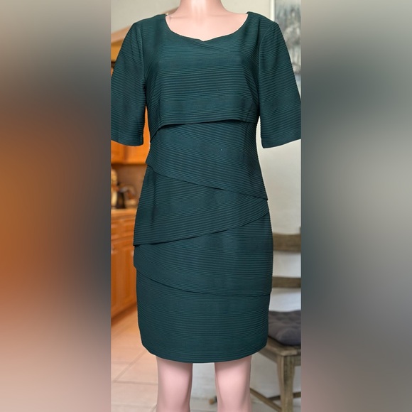 pine green color dress Green Hand Embroidered Palazzo Suit with Cut Dana Work – CNP Associates LLC main image 0